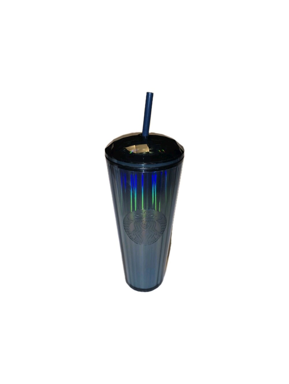 Starbucks Blue/Green Ocean Kaleidoscope Dome Lid Venti 2022 NWT